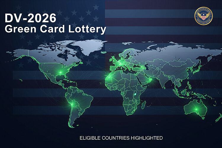 Green Card Lottery Eligibility: Updated List of Eligible Countries for DV-2026