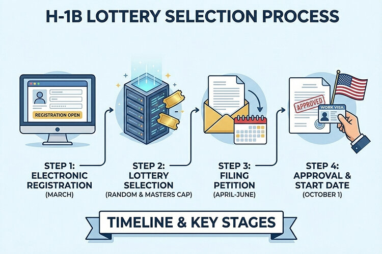 How the H-1B Lottery Selection Works